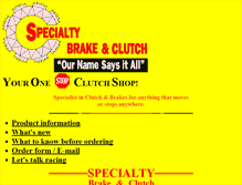 Tablet Screenshot of clutchshop.com